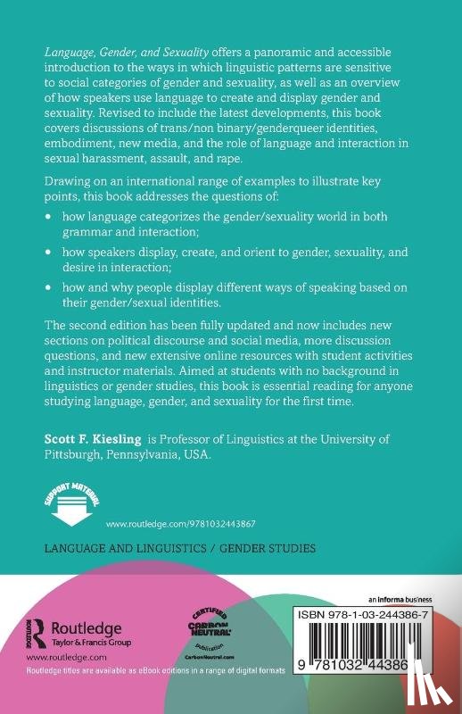 Kiesling, Scott F. - Language, Gender, and Sexuality