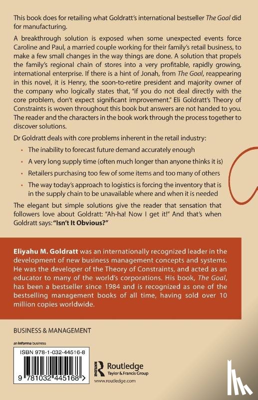 Goldratt, Eliyahu M., Eshkoli, Ilan, Brown Leer, Joe - Isn't It Obvious?