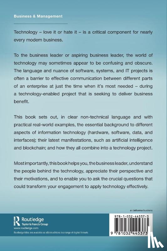 Wooldridge, Kevin, Ashurst, Stephen - Technology Applied