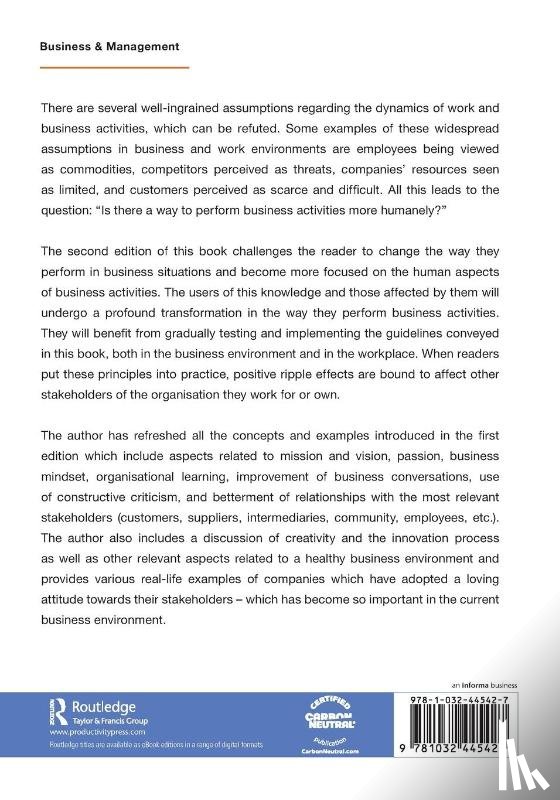 Cignacco, Bruno R. - The Art of Compassionate Business