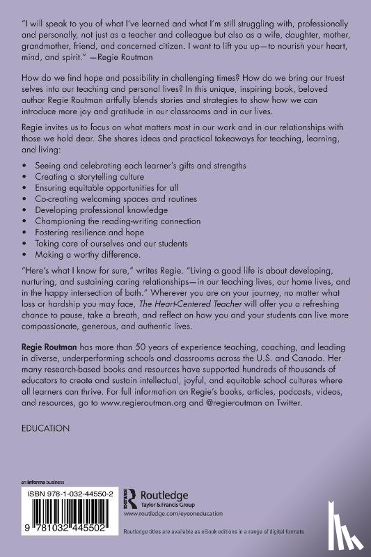 Routman, Regie - The Heart-Centered Teacher