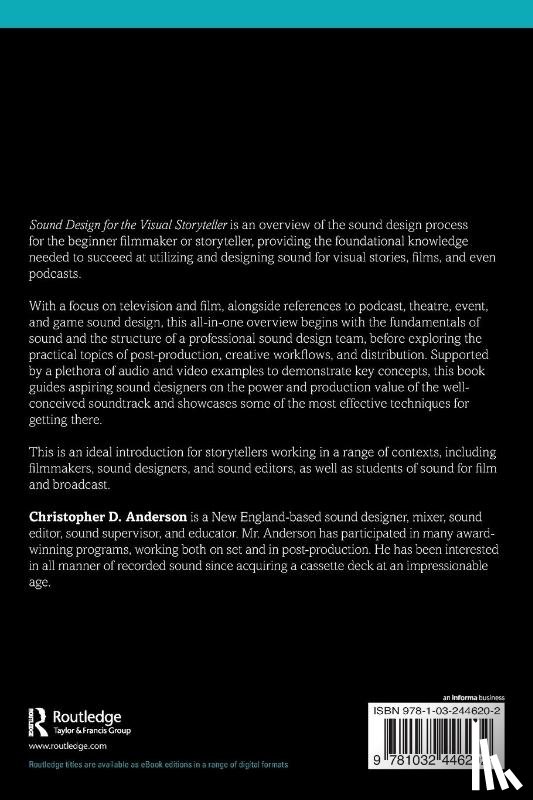 Anderson, Christopher D. - Sound Design for the Visual Storyteller