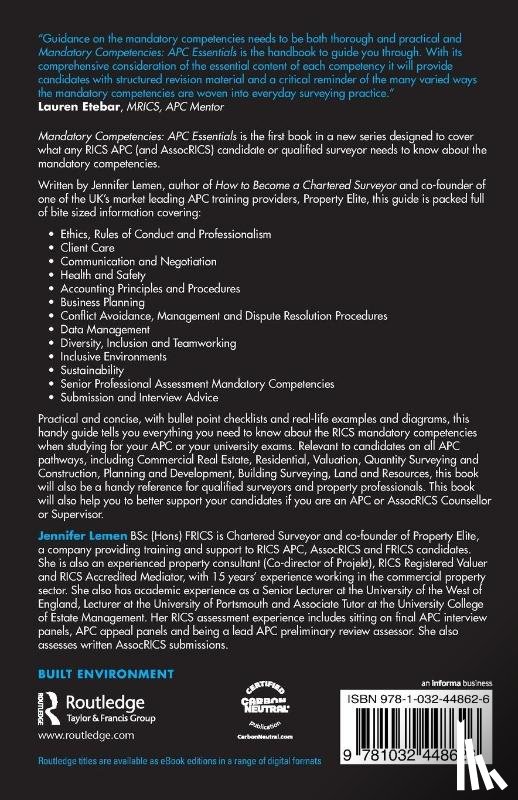 Lemen, Jen - Mandatory Competencies