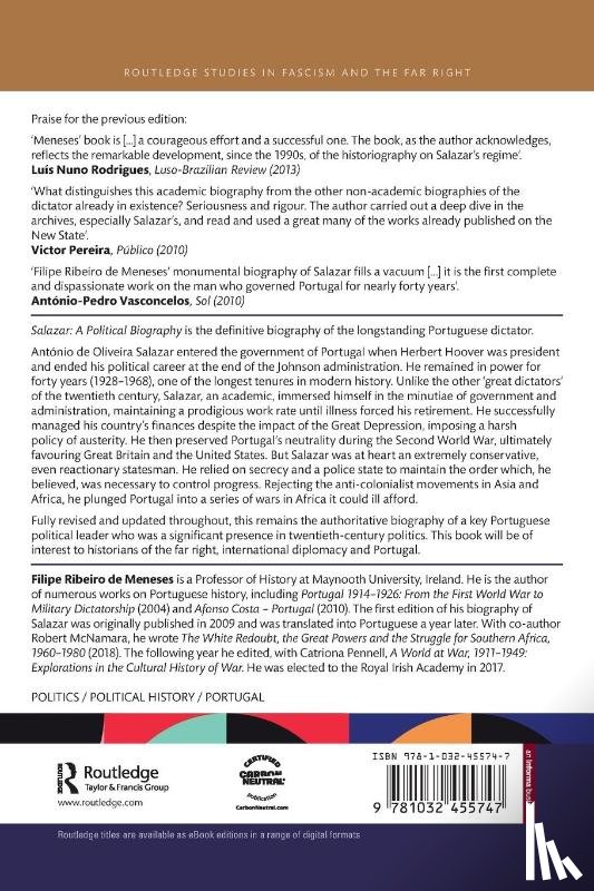 de Meneses, Filipe Ribeiro (Maynooth University - Salazar