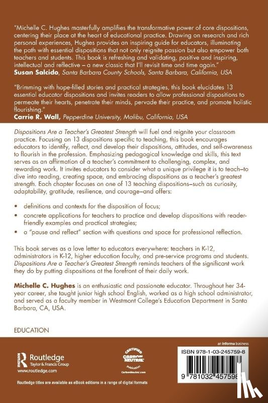 Hughes, Michelle C. - Dispositions Are a Teacher's Greatest Strength