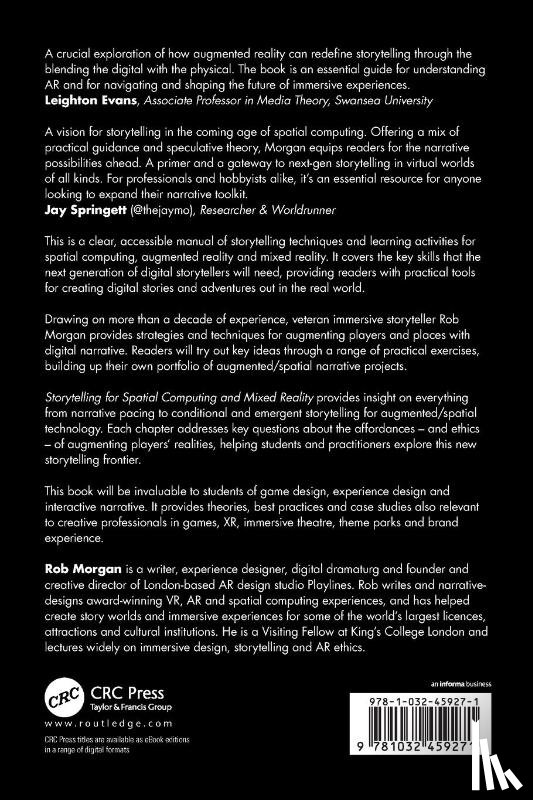 Morgan, Rob - Storytelling for Spatial Computing and Mixed Reality