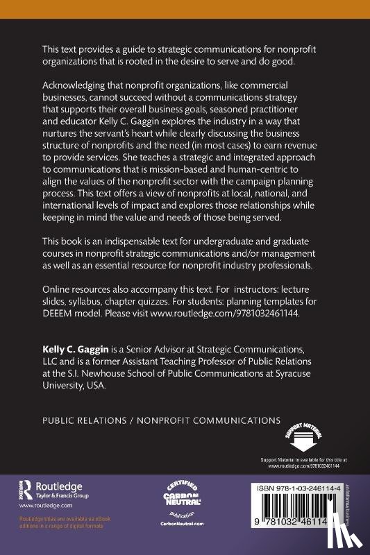 Gaggin, Kelly C. (Syracuse University - Nonprofit Communications
