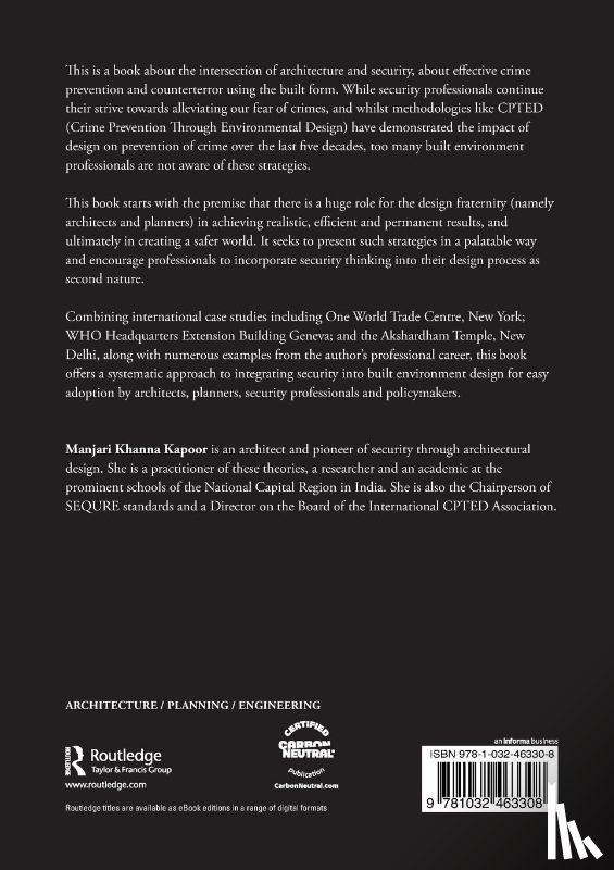 Khanna Kapoor, Manjari - Security by Design