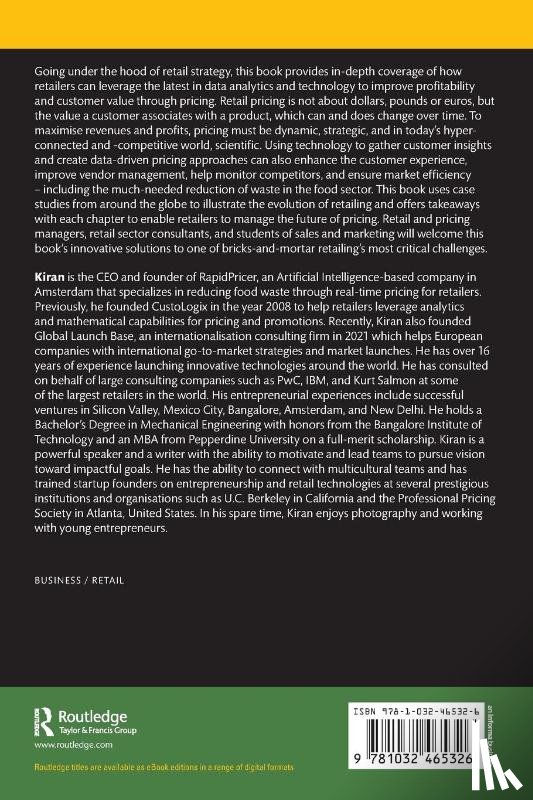 Gange, Kiran - The Expert Guide to Retail Pricing