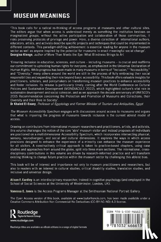  - The Museum Accessibility Spectrum