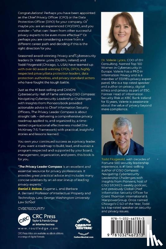 Lyons, Valerie, Fitzgerald, Todd (CISO SPOTLIGHT - The Privacy Leader Compass