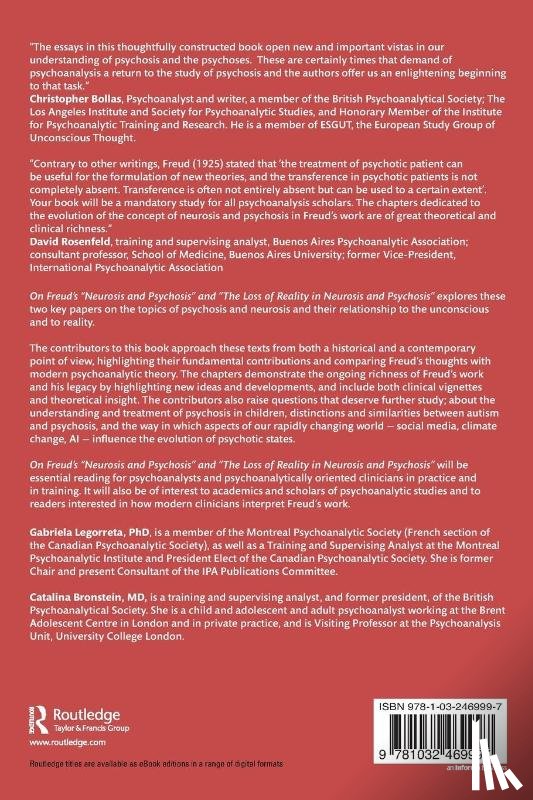  - On Freud’s “Neurosis and Psychosis” and “The Loss of Reality in Neurosis and Psychosis”