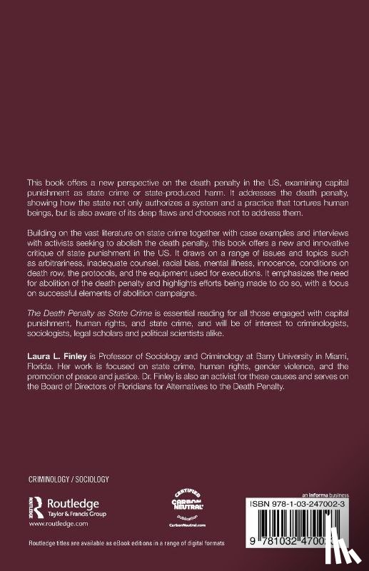 L. Finley, Laura - The Death Penalty as State Crime