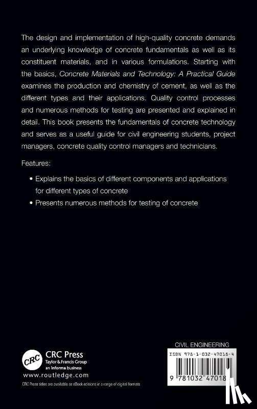 Janamian, Kambiz (Alborz Chemie Asia Sejzi Industrial Zone, Aguiar, Jose - Concrete Materials and Technology