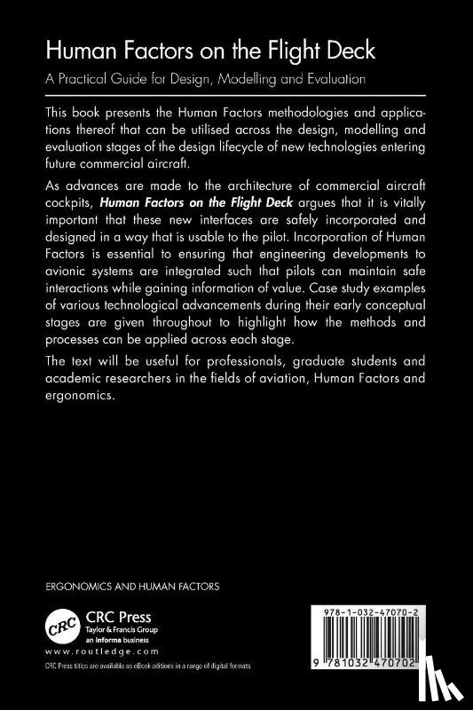 Parnell, Katie J. (University of Southampton), Banks, Victoria A. (Transportation Research Group, Wynne, Rachael A., Stanton, Neville A. - Human Factors on the Flight Deck
