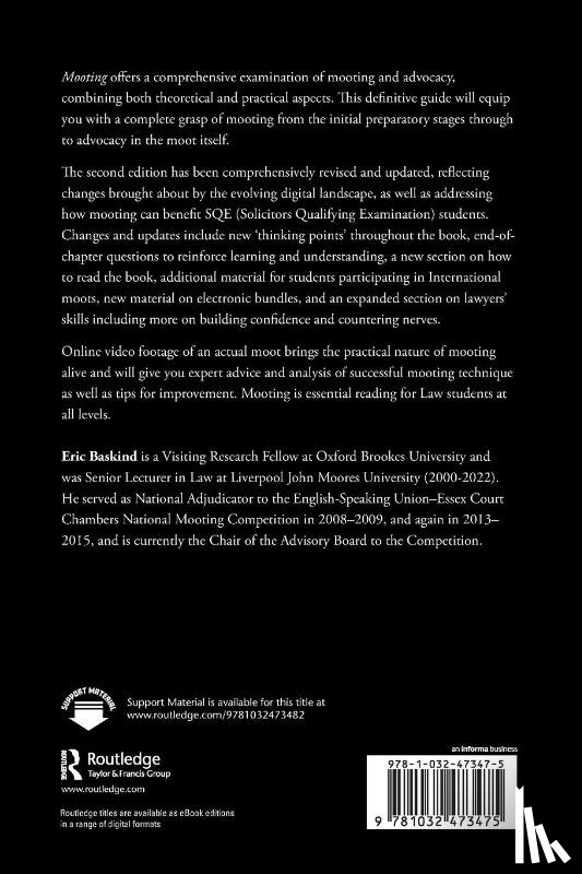 Baskind, Eric (Liverpool John Moores University - Mooting