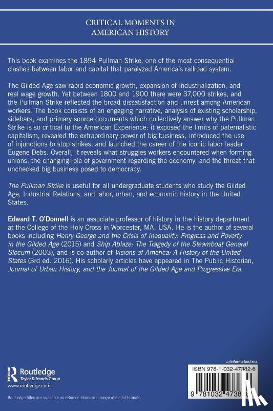 O'Donnell, Edward T. - The Pullman Strike
