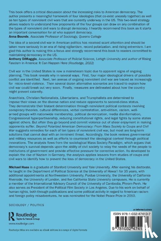 Haas, Michael - Beyond Polarized American Democracy