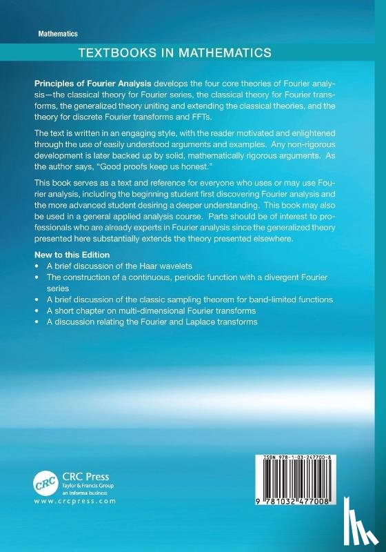 Howell, Kenneth B. - Principles of Fourier Analysis
