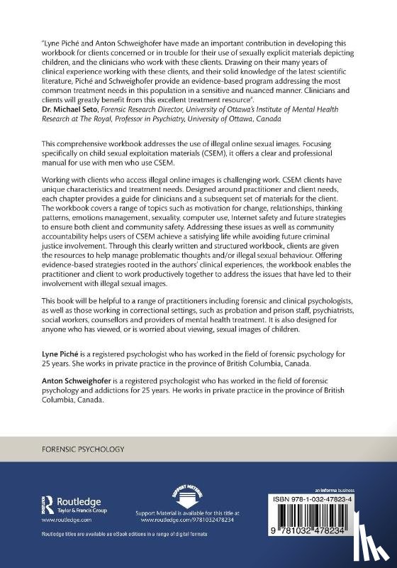 Piche, Lyne, Schweighofer, Anton - Working with Offenders who View Online Child Sexual Exploitation Images
