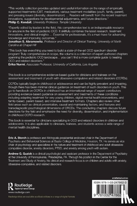  - Childhood Obsessive-Compulsive and Related Disorders