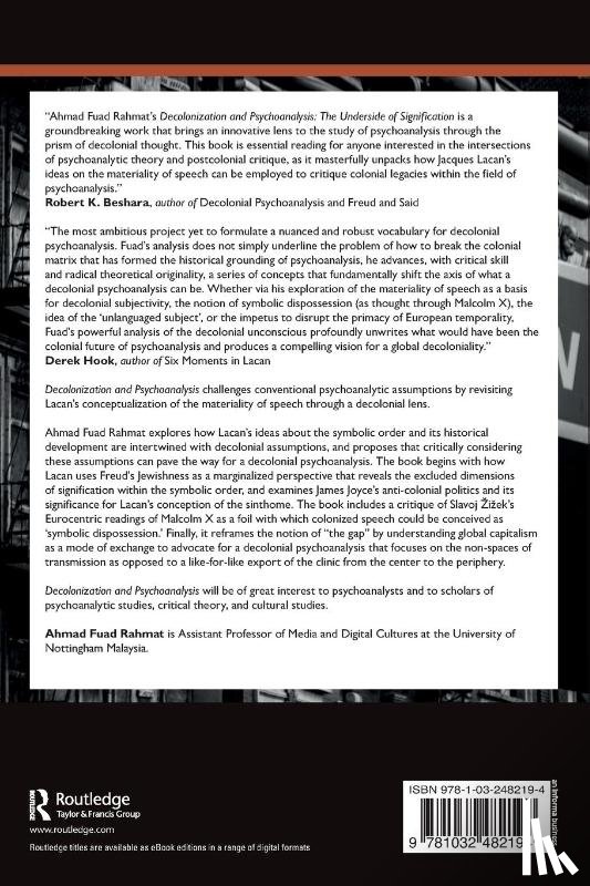 Rahmat, Ahmad Fuad - Decolonization and Psychoanalysis