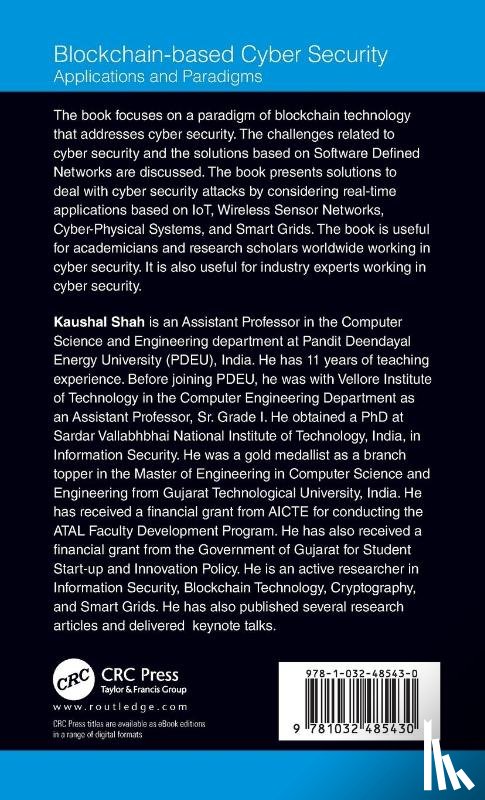  - Blockchain-based Cyber Security