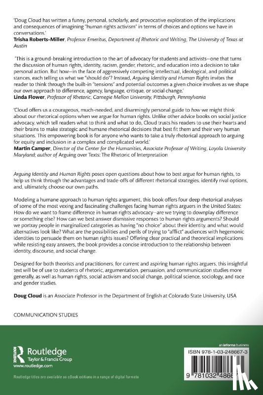 Cloud, Doug - Arguing Identity and Human Rights