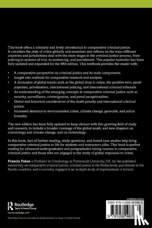 Pakes, Francis (University of Portsmouth - Comparative Criminal Justice