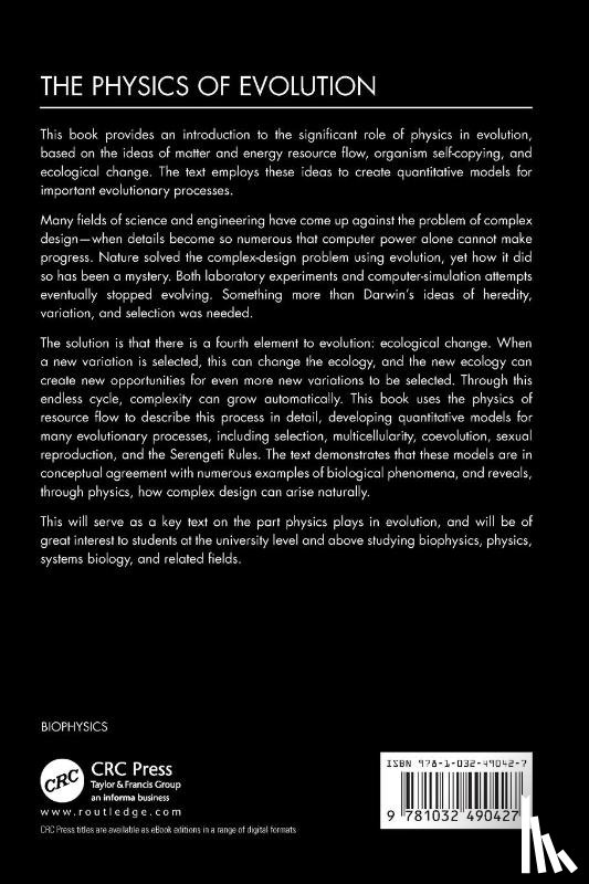 Roth, Michael W. - The Physics of Evolution