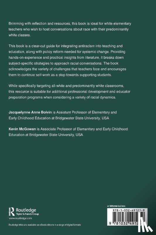 Boivin, Jacquelynne, McGowan, Kevin - Unpacking Privilege in the Elementary Classroom