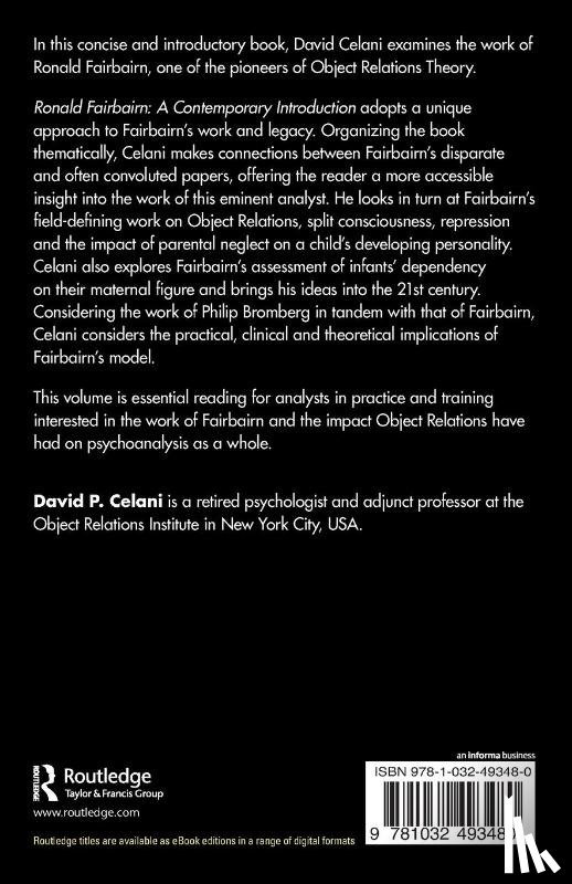 Celani, David P. - Ronald Fairbairn