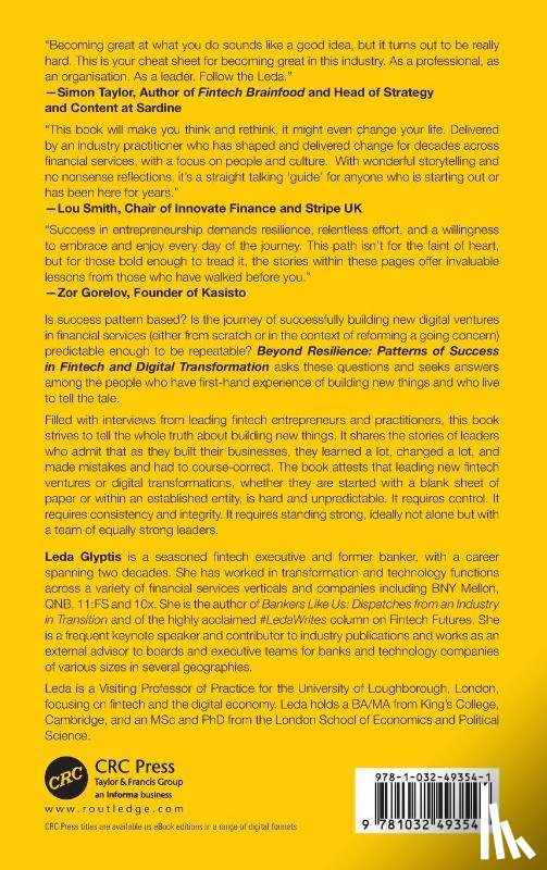 Glyptis, Leda - Beyond Resilience