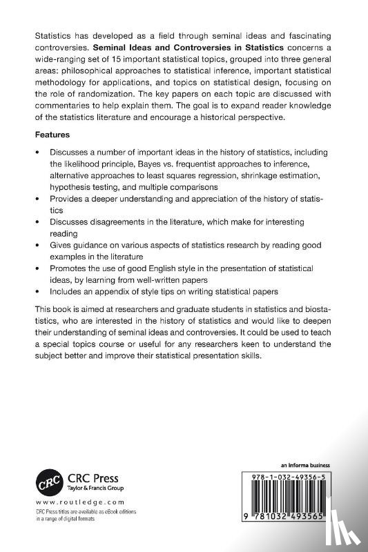 Little, Roderick J. A. - Seminal Ideas and Controversies in Statistics