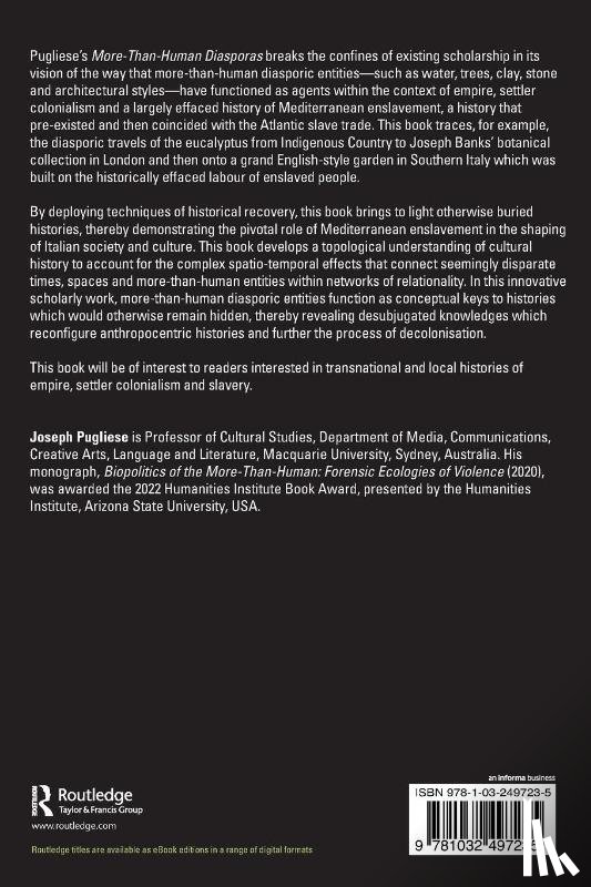 Pugliese, Joseph (Macquarie University - More-Than-Human Diasporas