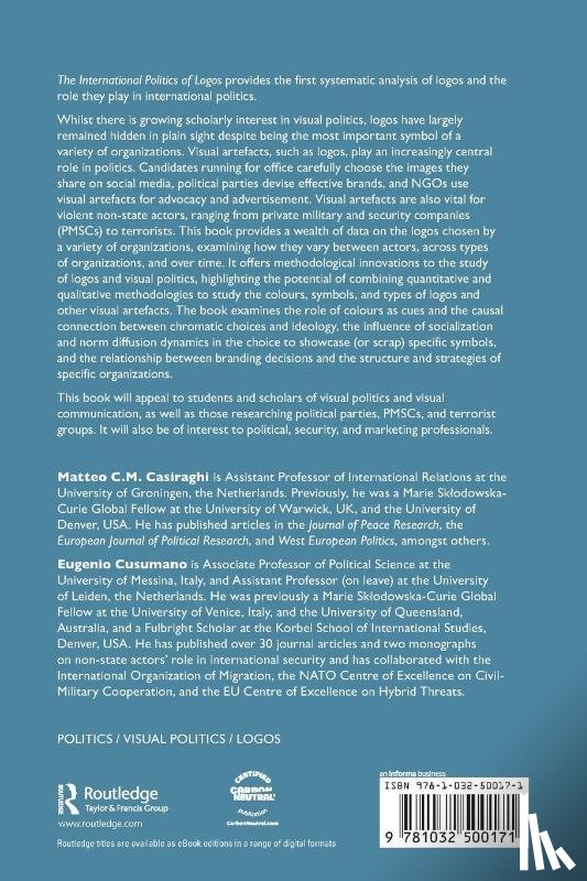 Casiraghi, Matteo C.M. (University of Groningen, Cusumano, Eugenio (University of Messina - The International Politics of Logos