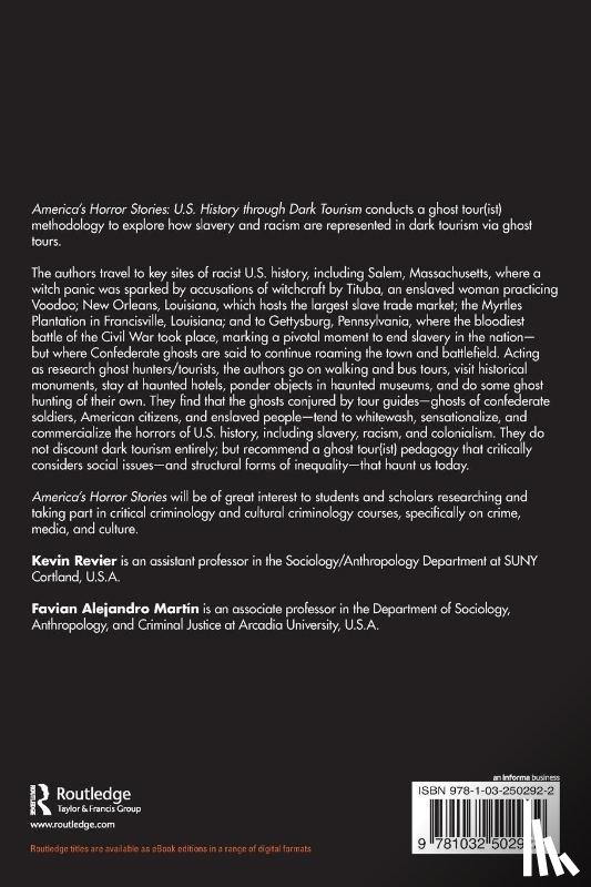 Revier, Kevin (Arcadia University), Martin, Favian Alejandro (Arcadia University) - America’s Horror Stories