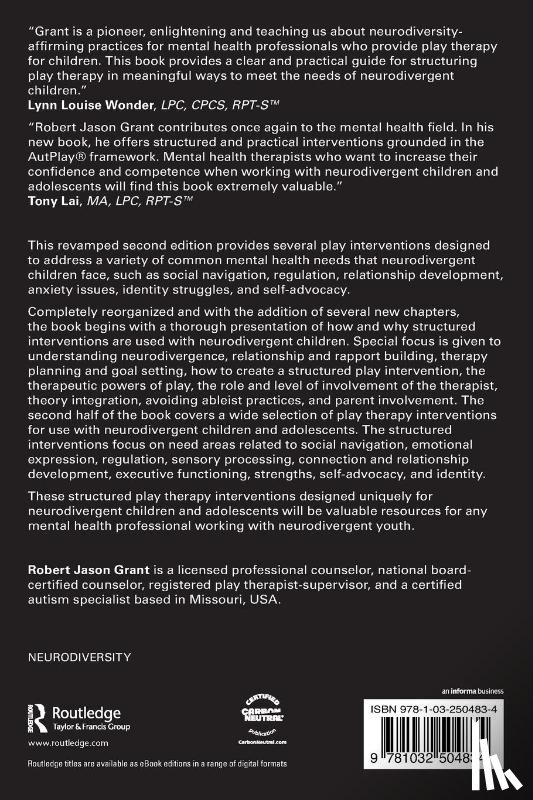 Grant, Robert Jason - Play Interventions for Neurodivergent Children and Adolescents