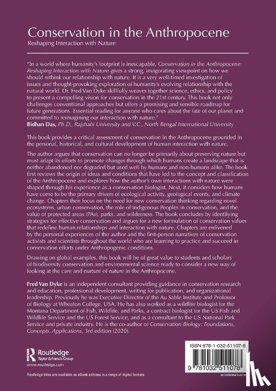 Van Dyke, Fred - Conservation in the Anthropocene