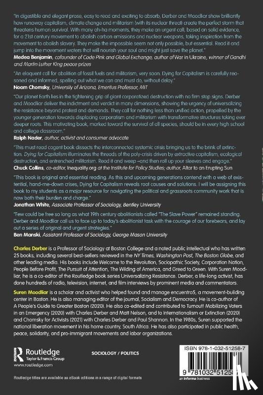 Derber, Charles, Moodliar, Suren - Dying for Capitalism