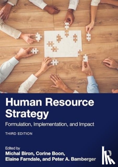 Biron, Michal (University of Haifa, Boon, Corine (UvA, Farndale, Elaine, Bamberger, Peter A. (Tel Aviv University - Human Resource Strategy