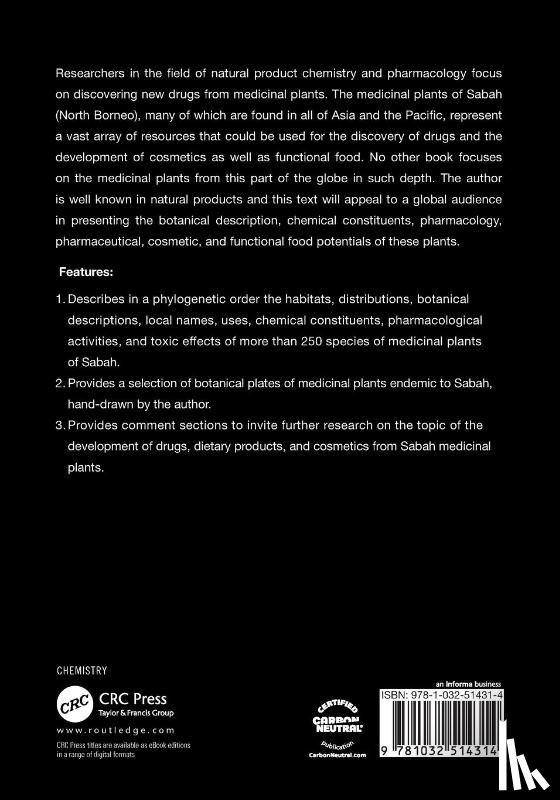 Wiart, Christophe (University Malaysia Sabah - Medicinal Plants of Sabah, North Borneo