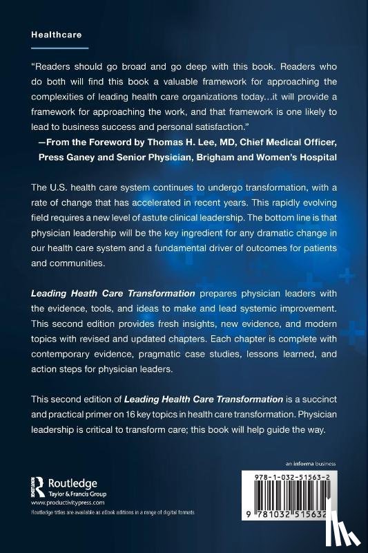 Joshi, Dr.P.H., George, DO - Leading Health Care Transformation