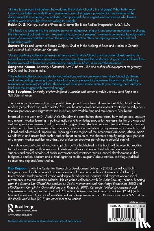  - Contesting Colonial Capitalism in the Americas, Africa, and Asia