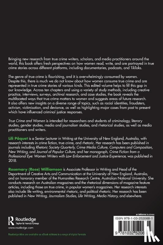  - True Crime and Women