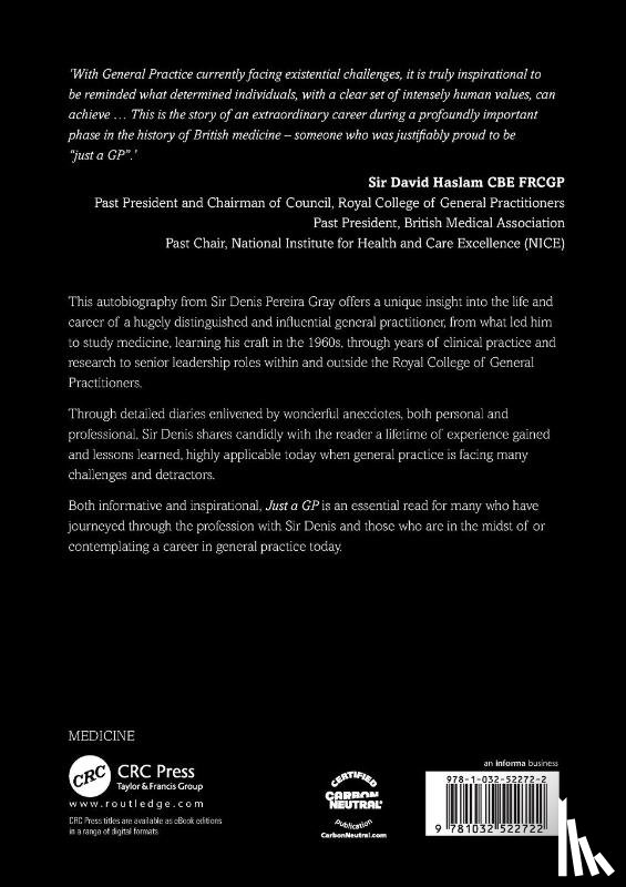 Pereira Gray, Denis - Just a GP