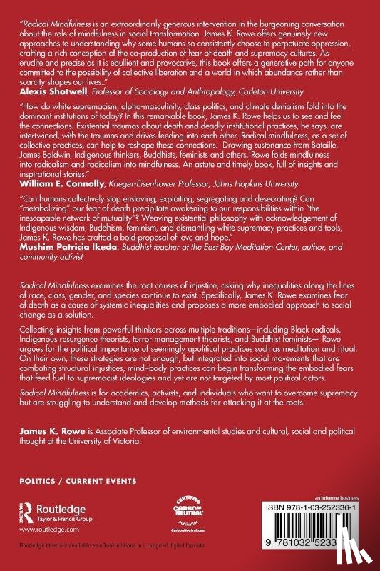 Rowe, James K. (University of Victoria - Radical Mindfulness