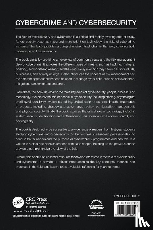 Watters, Paul A. - Cybercrime and Cybersecurity