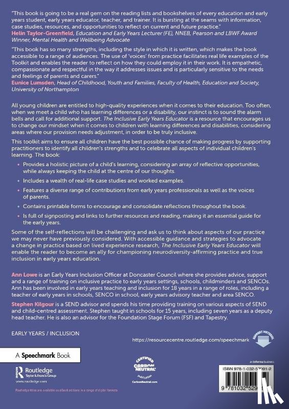 Lowe, Ann, Kilgour, Stephen - The Inclusive Early Years Educator