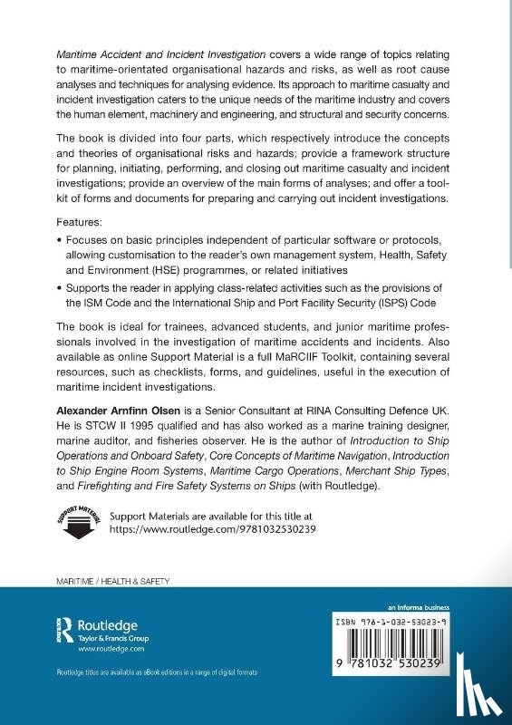 Olsen, Alexander Arnfinn (RINA Consulting Defence - Maritime Accident and Incident Investigation